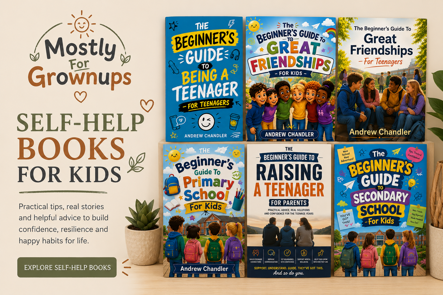 Self-Help Books for Kids and Parents