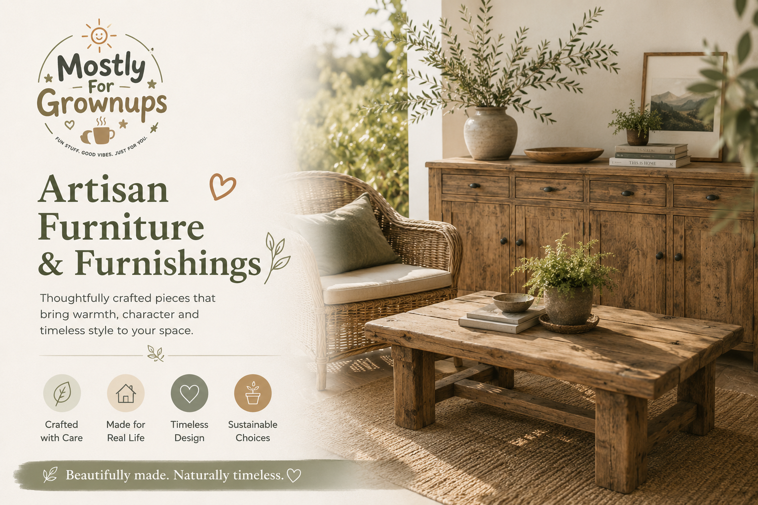 Artisan Furniture and Furnishings