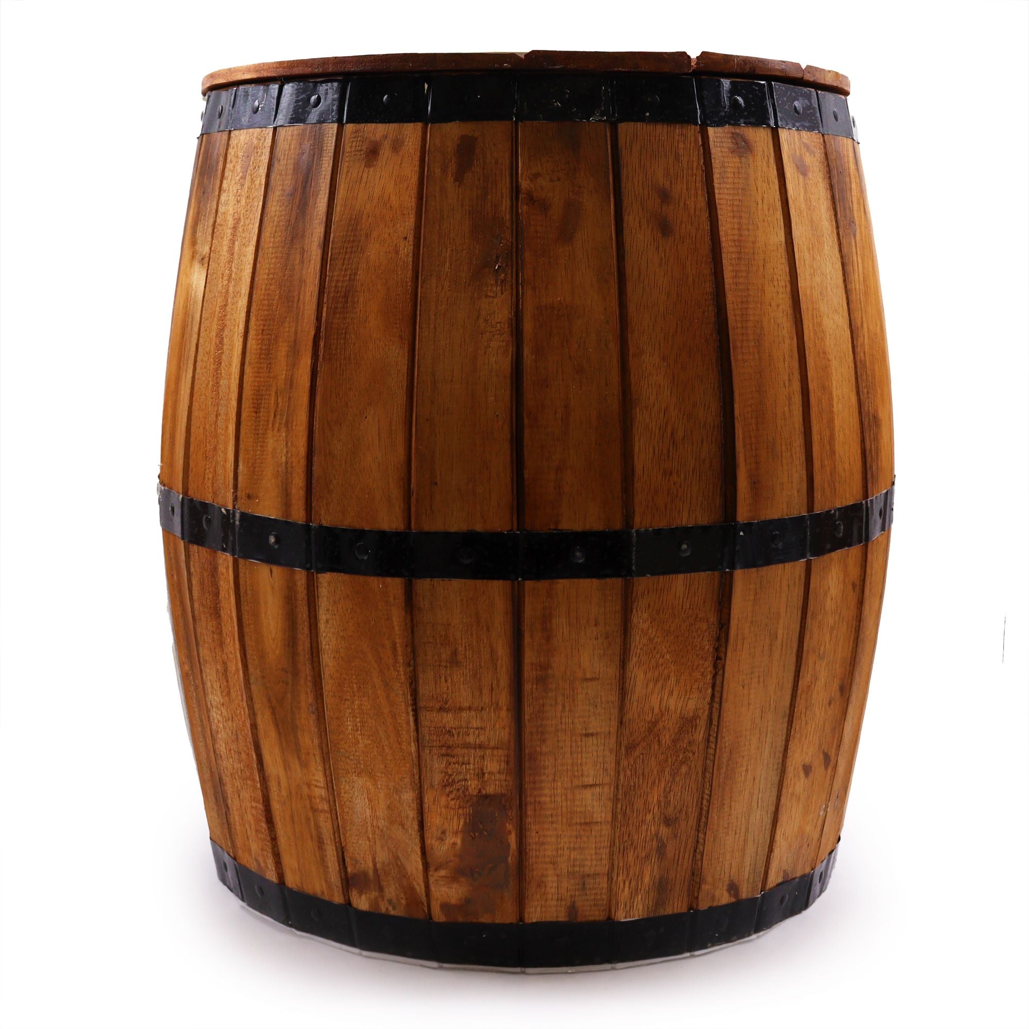 Beer Barrel Table – Natural Wood 60 x 48.5 cm
