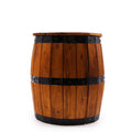 Beer Barrel Stool – Natural Wood 38 x 32 cm